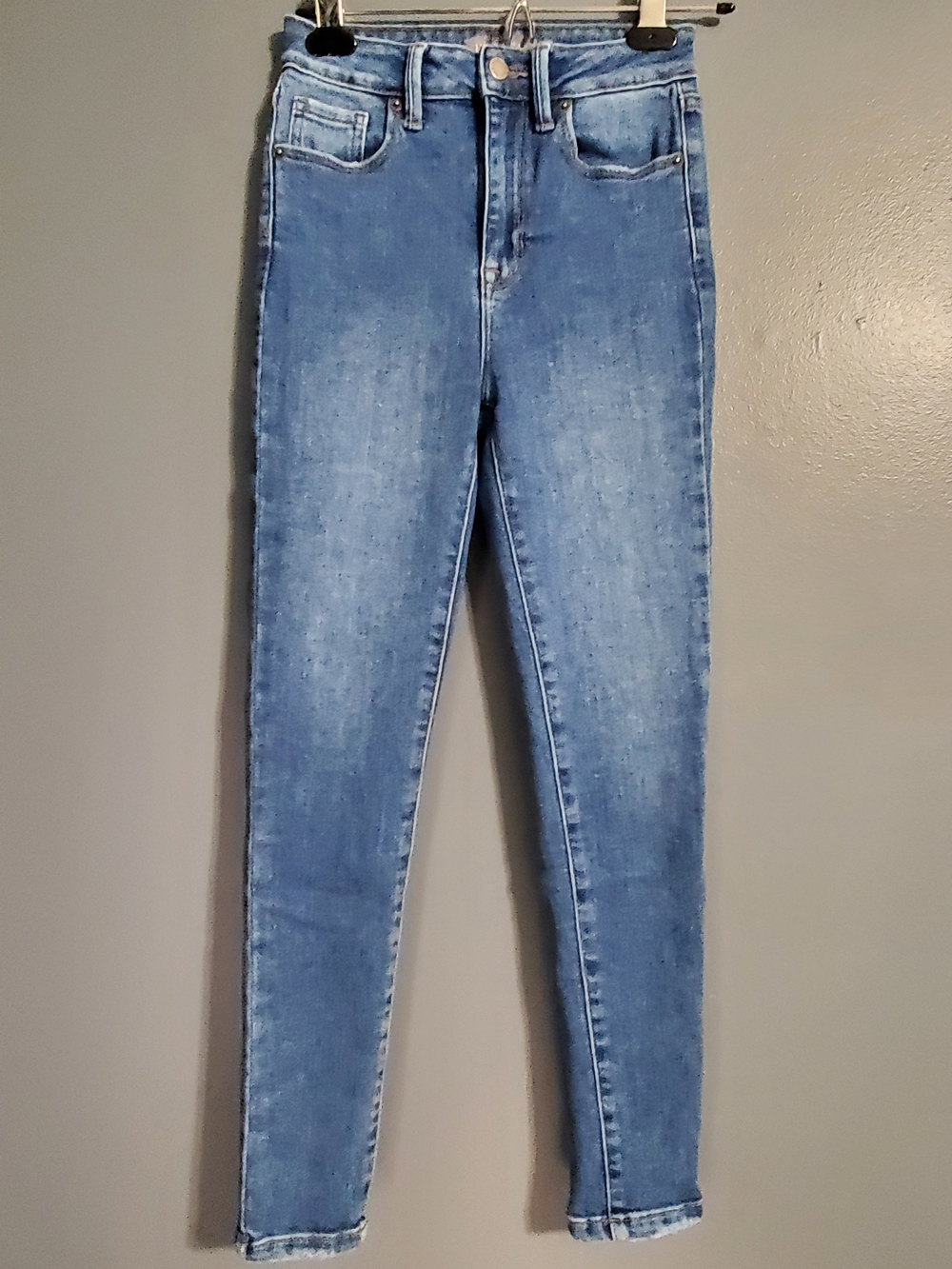 Just USA Blue High-Rise Skinny Jeans Women's Size 0